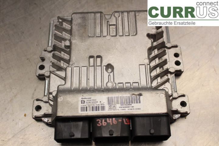 PEUGEOT 508  11-18 Engine Control Unit (ECU) 9801622880 