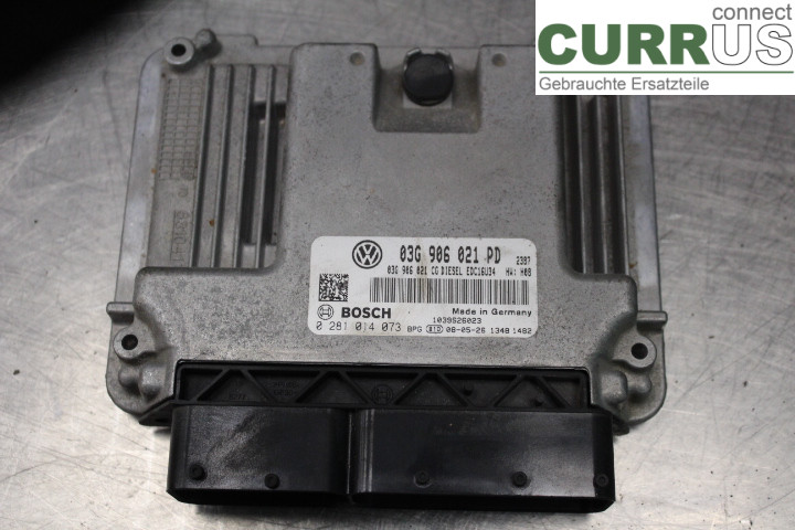 VW CADDY      04-10 Engine Control Unit (ECU) 03G906021PD 1.9TDi/BLS