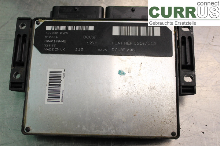 FIAT STRADA Engine Control Unit (ECU) R04010044B 1.9D/223A6000