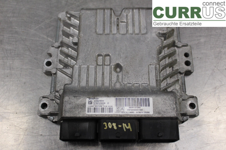 PEUGEOT 308  14-21 Engine Control Unit (ECU) 9804127280 