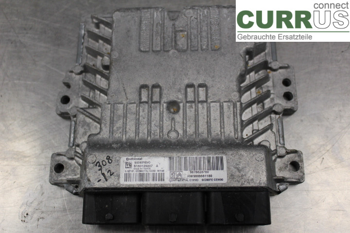PEUGEOT 308 08-13 Engine Control Unit (ECU) 9678628780 