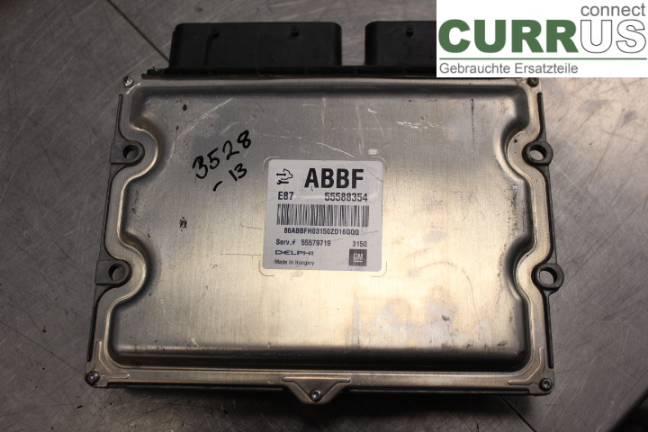 OPEL ASTRA  J    10-15 Engine Control Unit (ECU) 55588354 