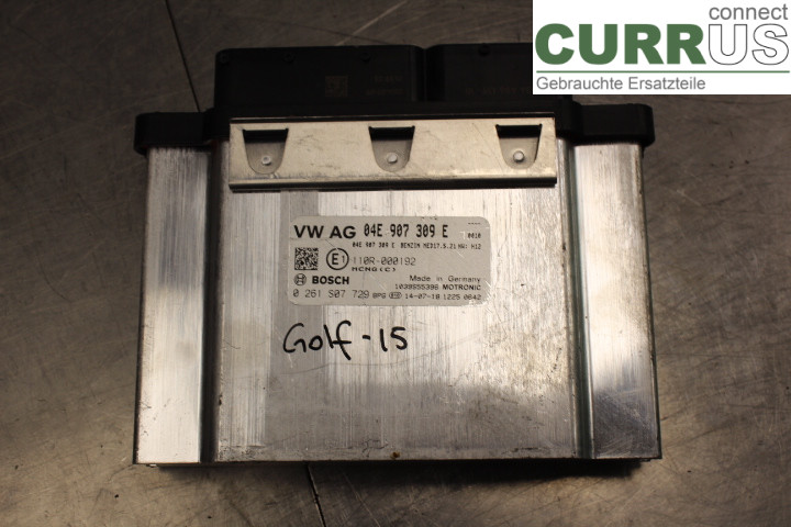 VW GOLF / E-GOLF VII   13-20 Engine Control Unit (ECU) 04E907309E 