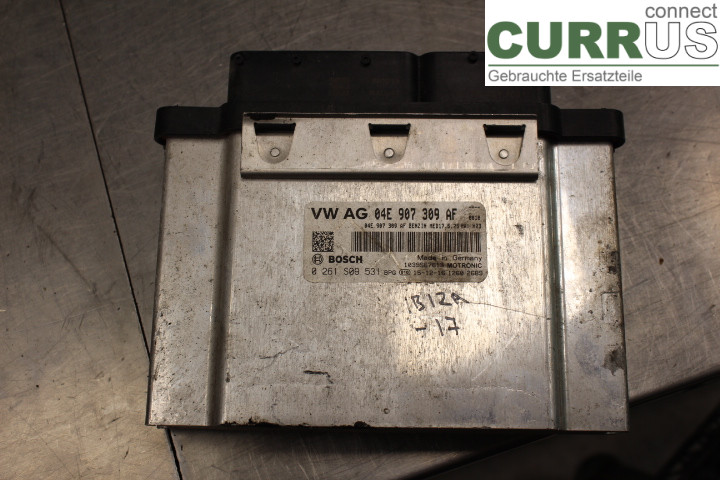 SEAT IBIZA V  17-20 Motorstyrningsenhet (ECU) 04E907309AF 