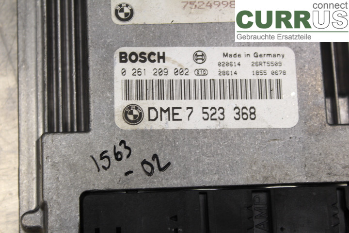BMW 7 E65/66    00-08 Engine Control Unit (ECU) 7523368 