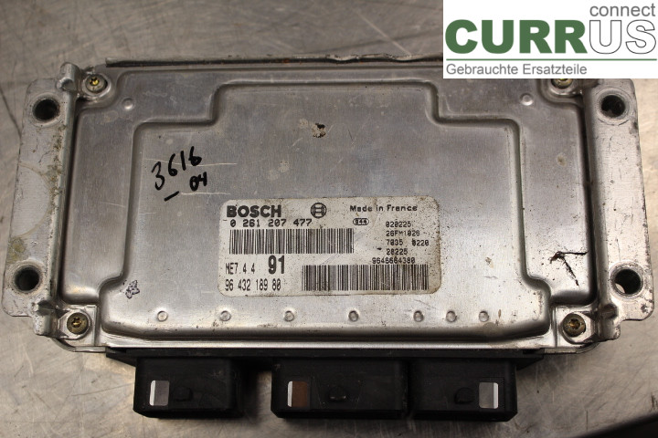 PEUGEOT 206  98-09 Engine Control Unit (ECU) 9643218980 