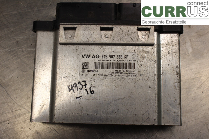 VW POLO 10-17 Engine Control Unit (ECU) 04E907309AF