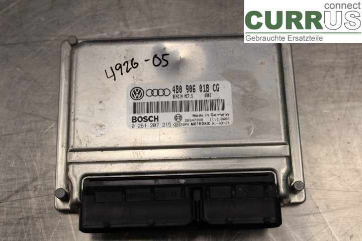 VW PASSAT 97-00 Engine Control Unit (ECU) 4B0906018CG
