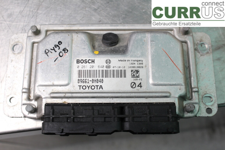 TOYOTA AYGO 06-14 Unité de contrôle moteur (ECU) 896610H040