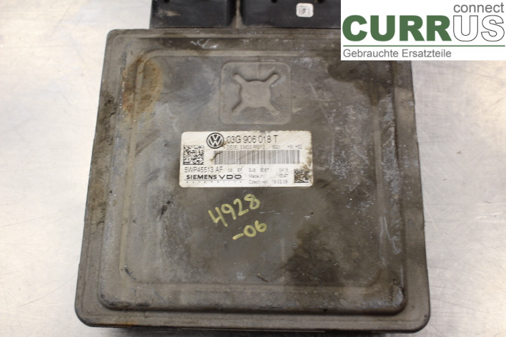 VW PASSAT      05-10 Motorsteuergerät (ECU) 03G906018T 