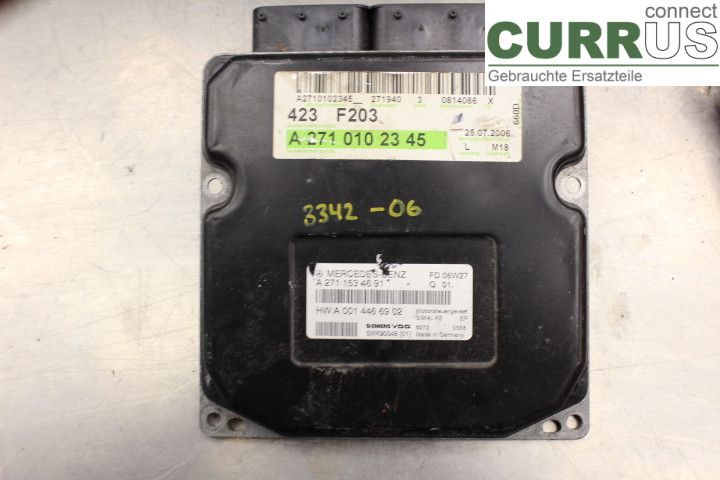 MB E-KLASS (W211)   02-09 Motorens styreenhed (ECU) A2711534691 