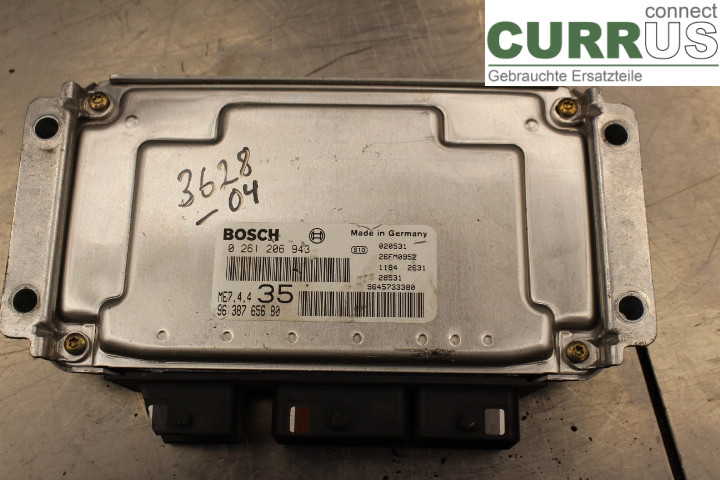 PEUGEOT 307     01-05 Engine Control Unit (ECU) 9638765680 