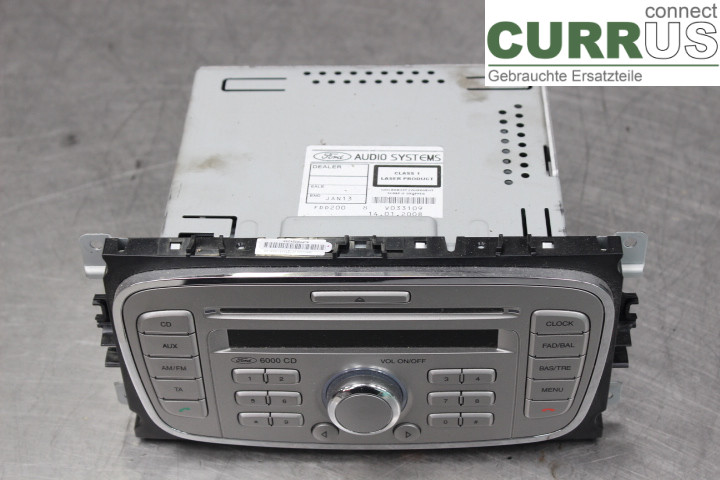 FORD FOCUS     08-11 Radio CD / panneau multimédia 8M5T18C815AA 1.8i/Q7DA