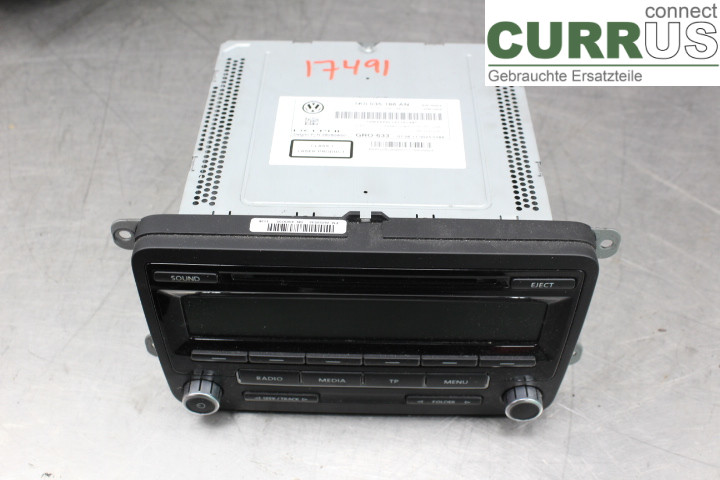 VW PASSAT  11-14 Radio CD / Multimedia panel  2.0TDi/CFFB