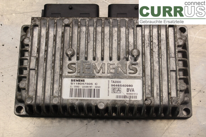 PEUGEOT 307     01-05 Engine Control Unit (ECU) 9646540980 1.6i/NFU