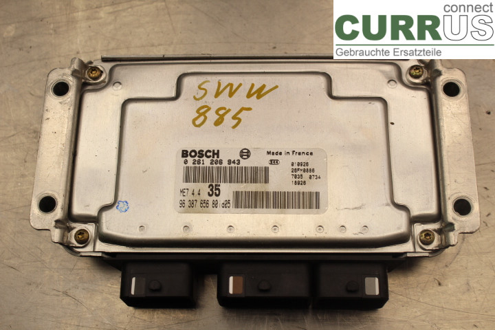 PEUGEOT 307     01-05 Engine Control Unit (ECU) 9638765680 1,6/NFU