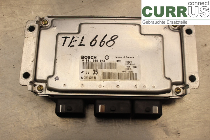 PEUGEOT 307     01-05 Engine Control Unit (ECU) 9638765680 1.6i/NFU