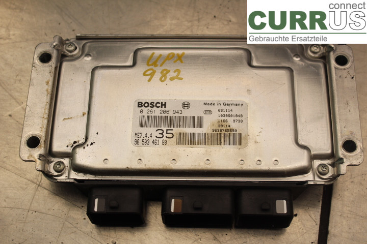 PEUGEOT 307     01-05 Engine Control Unit (ECU) 9650346180 1.6i/NFU