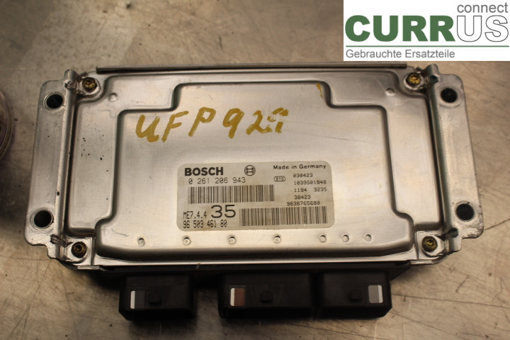 PEUGEOT 307     01-05 Engine Control Unit (ECU) 9650346180 1.6i/NFU