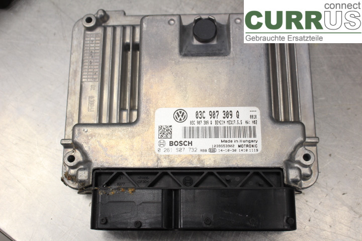 VW TIGUAN 07-16 Motorens styreenhed (ECU) 03C907309Q 1.4TSi/CTHD