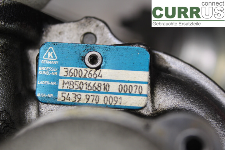 VOLVO XC60  09-13 Turbo charger MB50166810 2.4D/D5244T10
