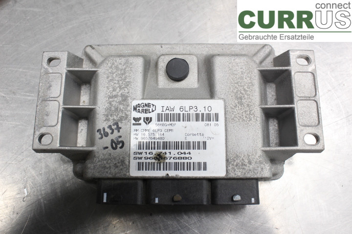 PEUGEOT 407 Engine Control Unit (ECU) 9657649480 