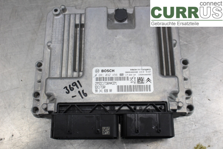 PEUGEOT PARTNER 16-18 Engine Control Unit (ECU) 9814182680