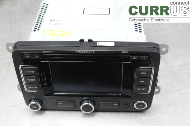 SKODA SUPERB      09-15 Radio CD / Multimedia panel 3T0035192F 2.0TDi/CFFB