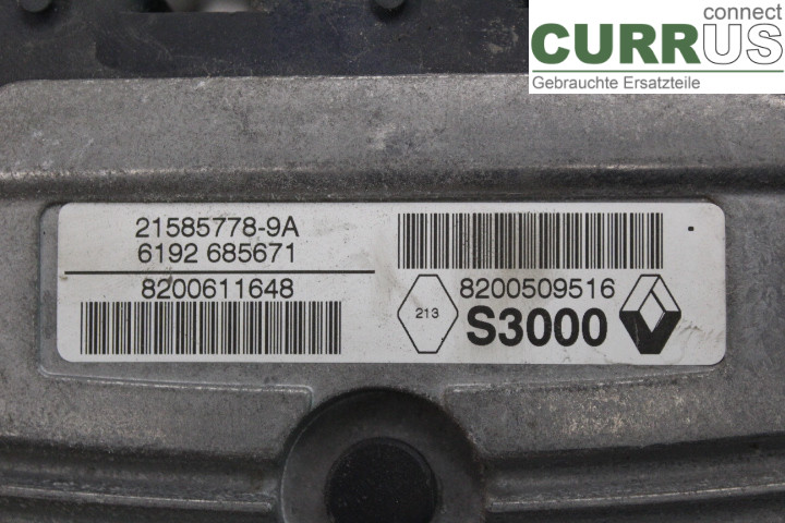 RENAULT MÉGANE II  06-08 Engine Control Unit (ECU) 8200509516 
