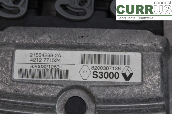 RENAULT MÉGANE II  03-05 Motorens styreenhed (ECU) 8200387138 