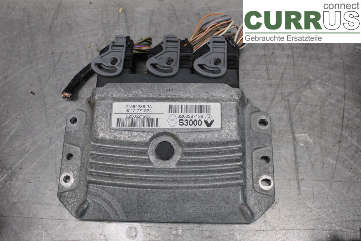 RENAULT MÉGANE II  03-05 Motorens styreenhed (ECU) 8200387138 