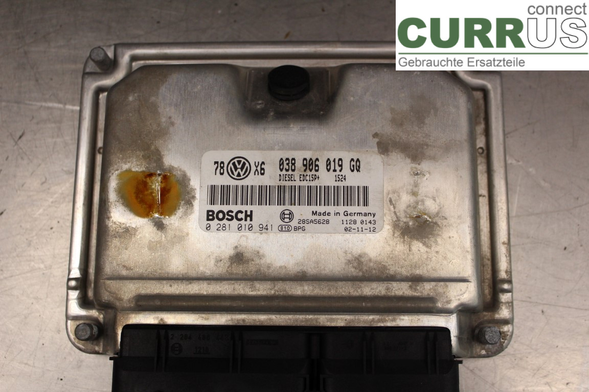 VW PASSAT      01-05 Engine Control Unit (ECU) 038906019GQ 1,9TDi/AVF