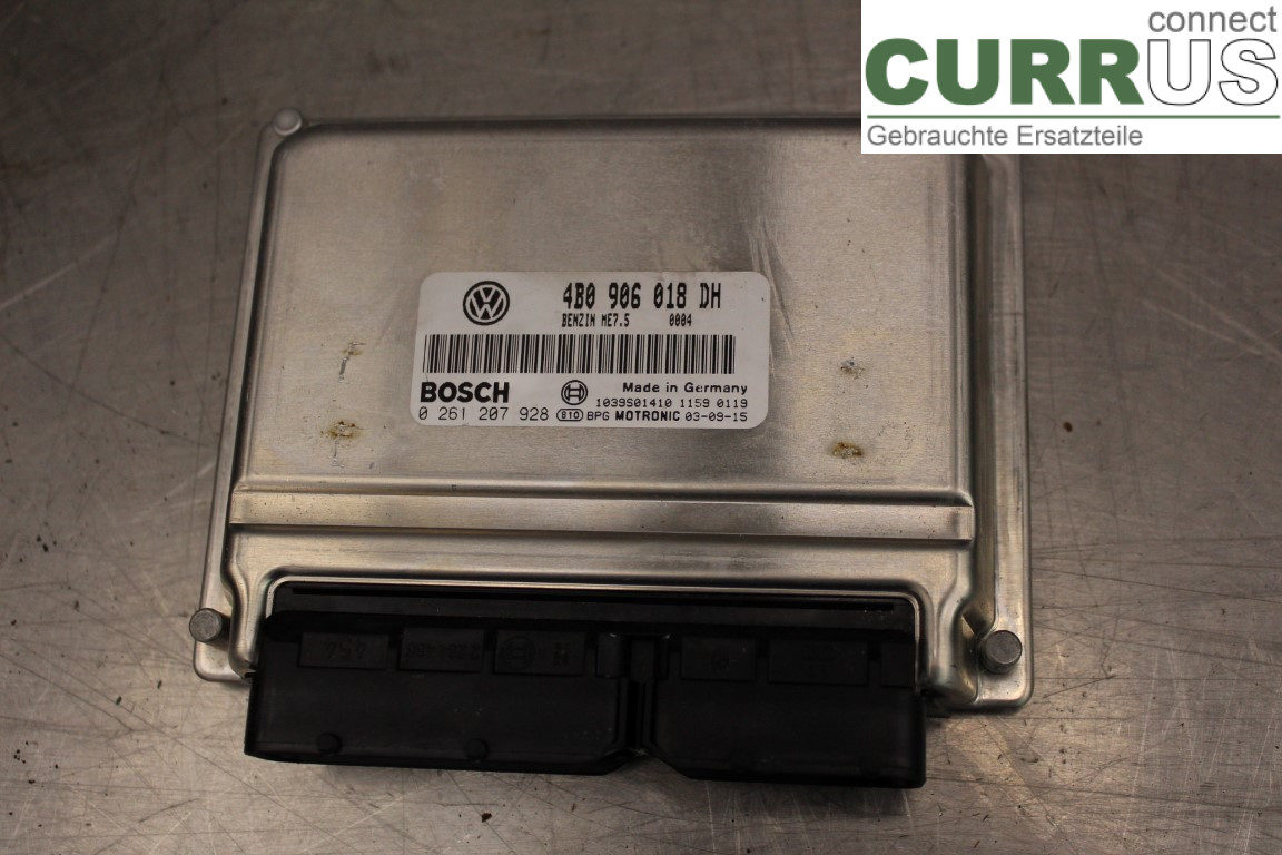 VW PASSAT      01-05 Engine Control Unit (ECU) 4B0906018DH 1,8T/AWT