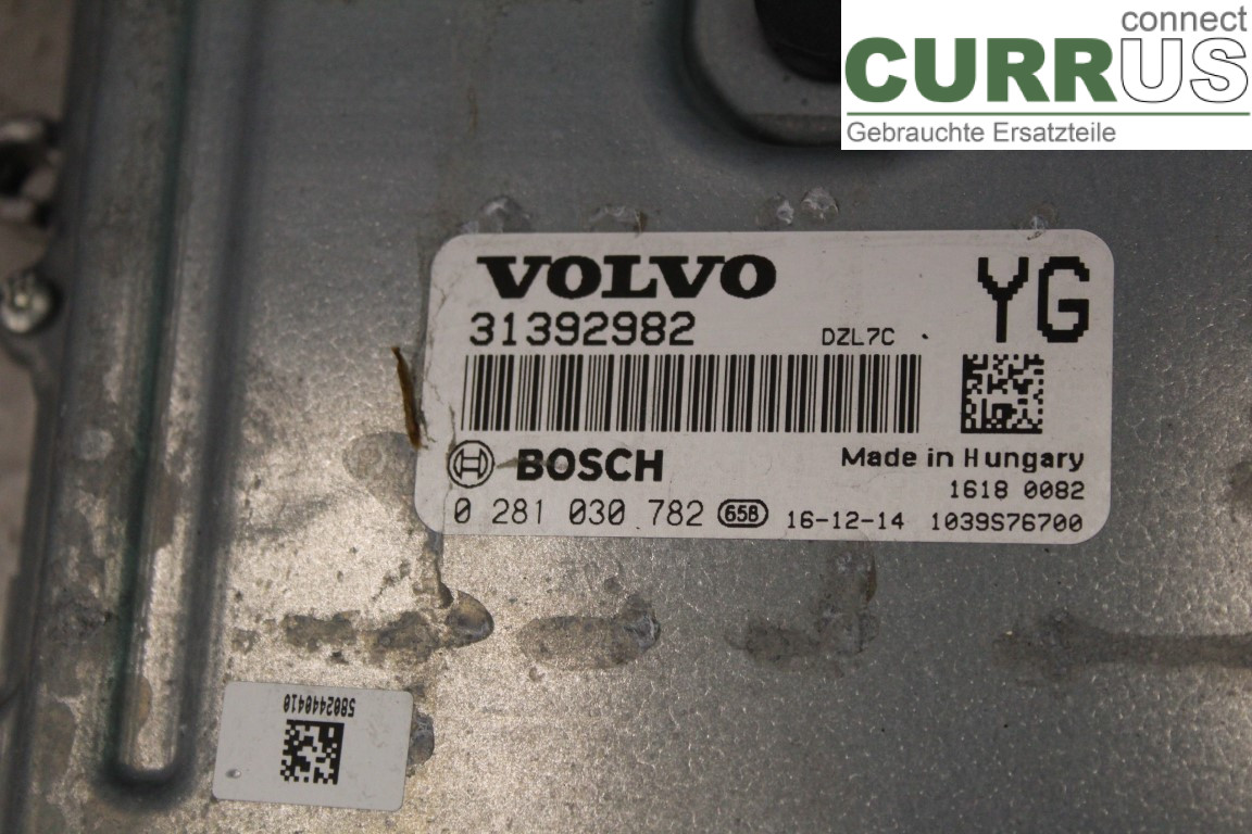 VOLVO XC60  14-17 Motorstyrningsenhet (ECU) 31392982 