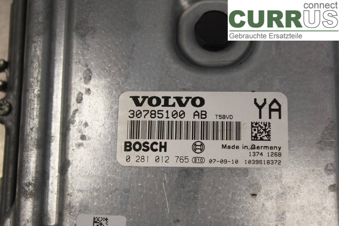 VOLVO V70      08-13 Motorstyrningsenhet (ECU) 30785100AB 