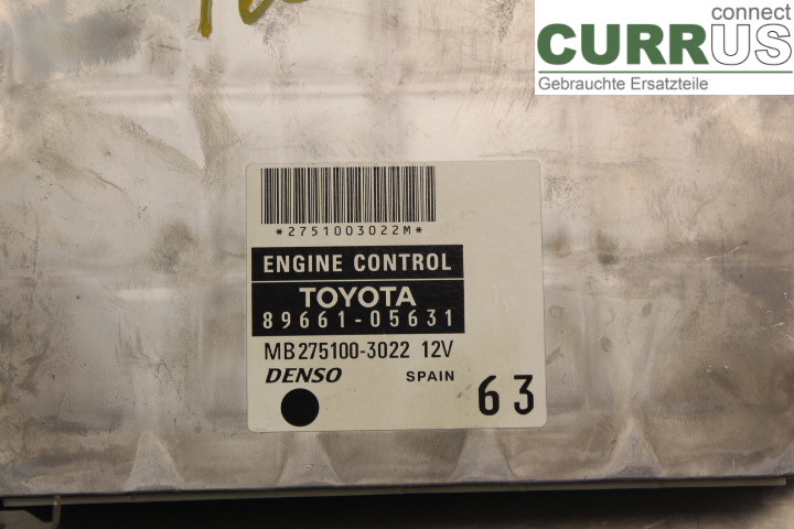 TOYOTA AVENSIS   03-06 Motorsteuergerät (ECU) 8966105631 2,0i/1AZ-FSE