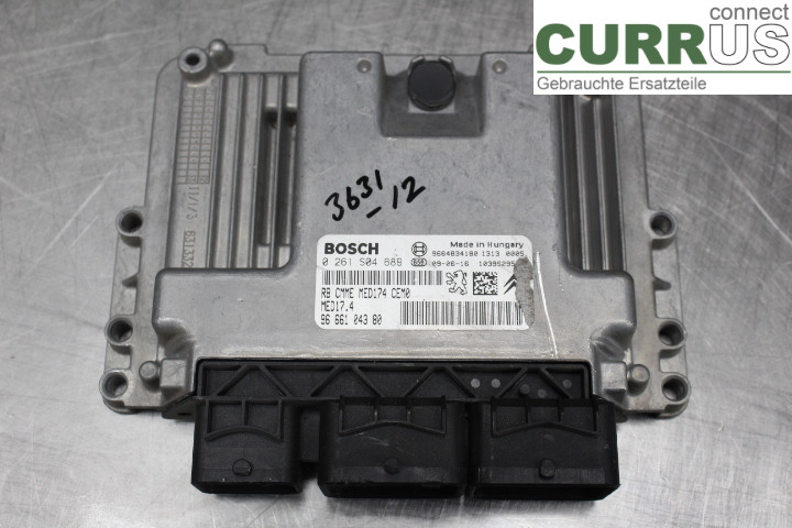 PEUGEOT 308 08-13 Engine Control Unit (ECU) 9666104380 