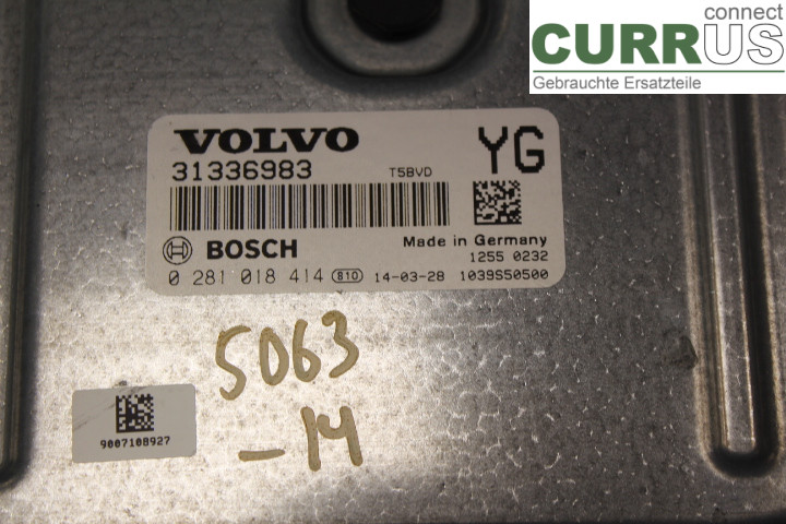 VOLVO V70 08-13 Engine Control Unit (ECU) 31336983