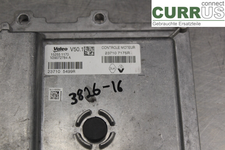 RENAULT CLIO IV   12-16 Engine Control Unit (ECU) 237107175R 