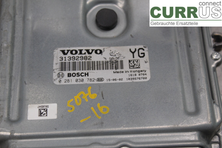 VOLVO XC60  14-17 Motorstyrningsenhet (ECU) 31392982 