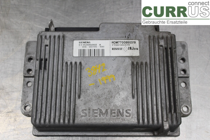 RENAULT MÉGANE I  99-03 Engine Control Unit (ECU) 7700860319 