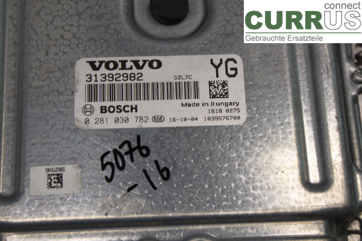 VOLVO XC60  14-17 Motorstyrningsenhet (ECU) 31392982 