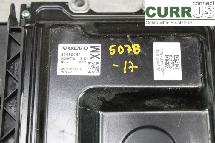 VOLVO V60  14-18 Engine Control Unit (ECU) 31459244 