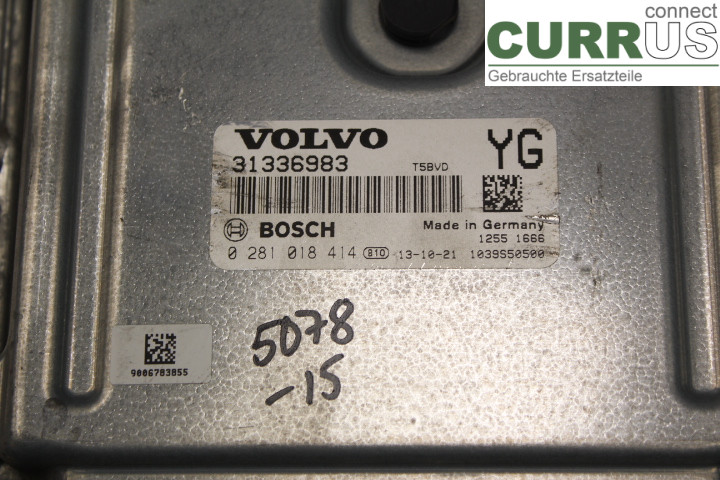 VOLVO V60  14-18 Engine Control Unit (ECU) 31336983 