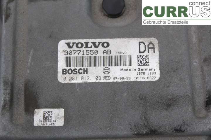 VOLVO V70      05-08 Engine Control Unit (ECU) 30771550AB 