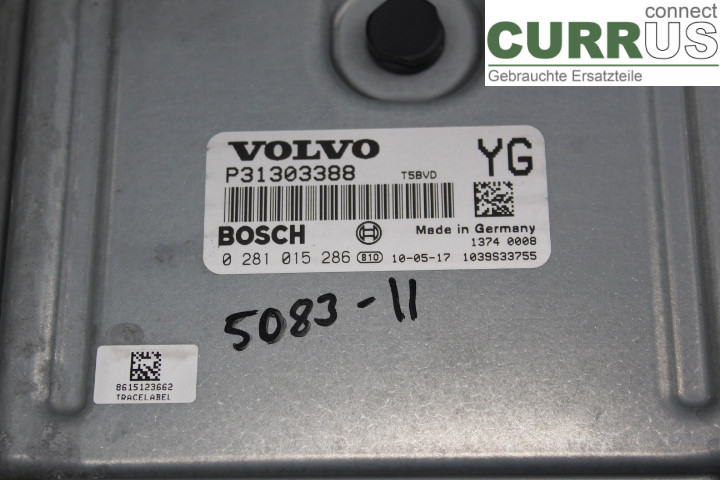 VOLVO XC70   08-13 Engine Control Unit (ECU) P31303388 