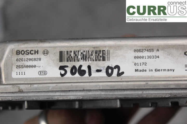 VOLVO V70      00-04 Engine Control Unit (ECU) 08627455A 