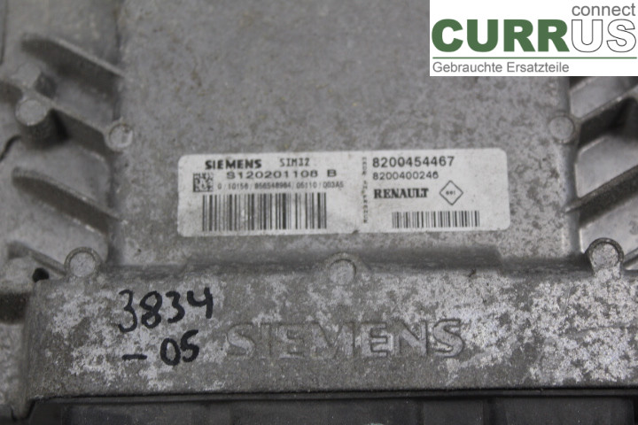 RENAULT CLIO II    01-08 Unité de contrôle moteur (ECU) 8200400246 