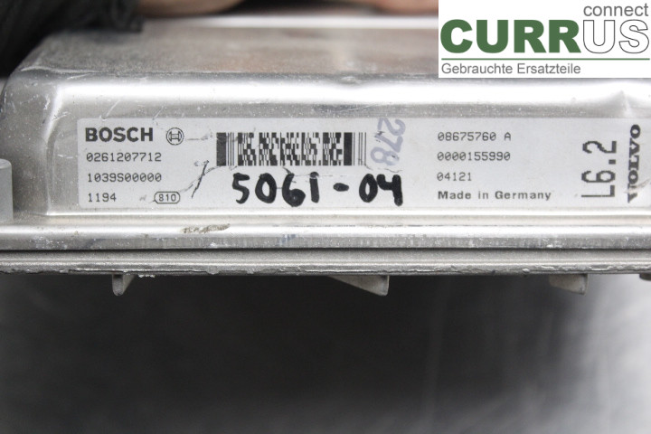 VOLVO V70      00-04 Engine Control Unit (ECU) 08675760A 