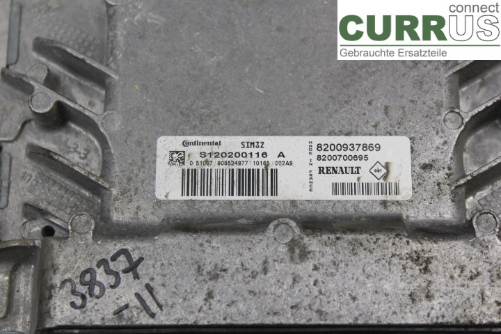 RENAULT CLIO III  09-12 Motorens styreenhed (ECU) 8200700695 